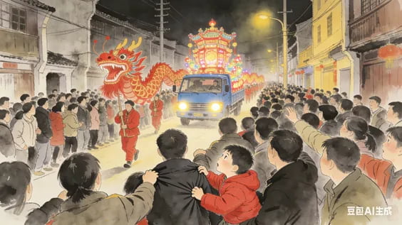 猫笔刀童年元宵节的记忆